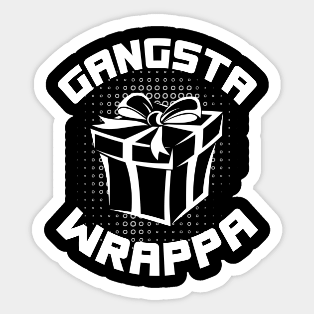 Gangsta Wrappa Sticker by SolarFlare